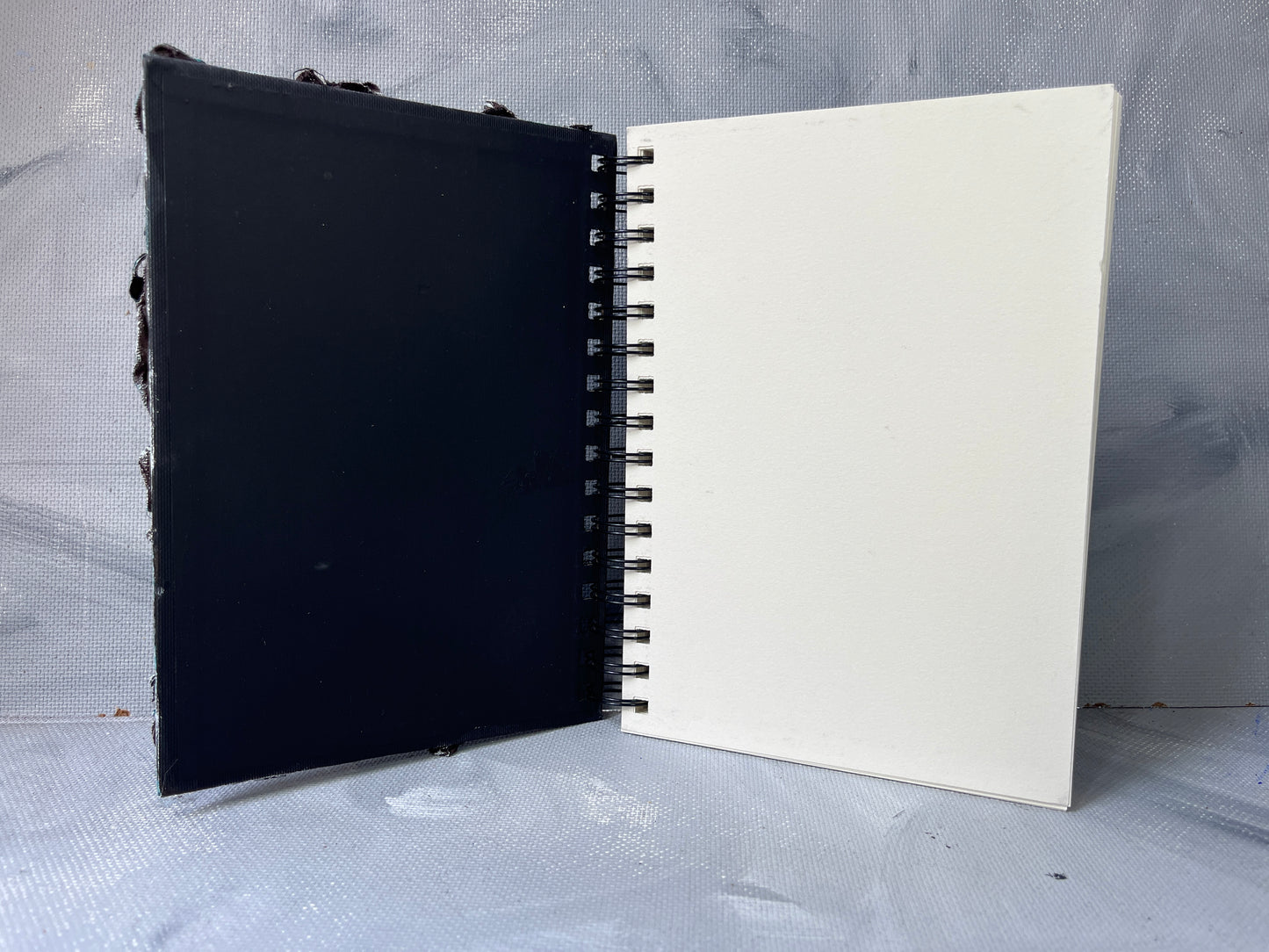 A5 journal: Skull with roses