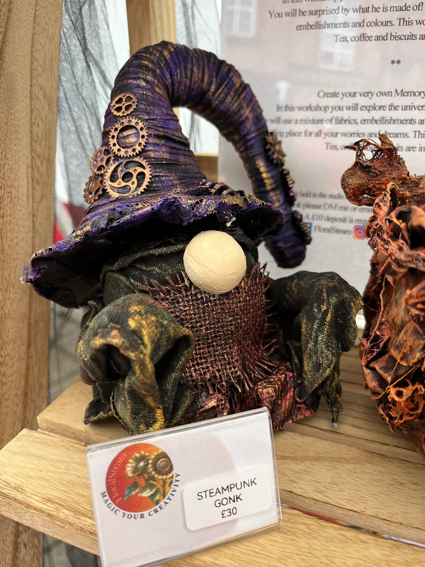 Gonk: Steam Punk wizard Gonk