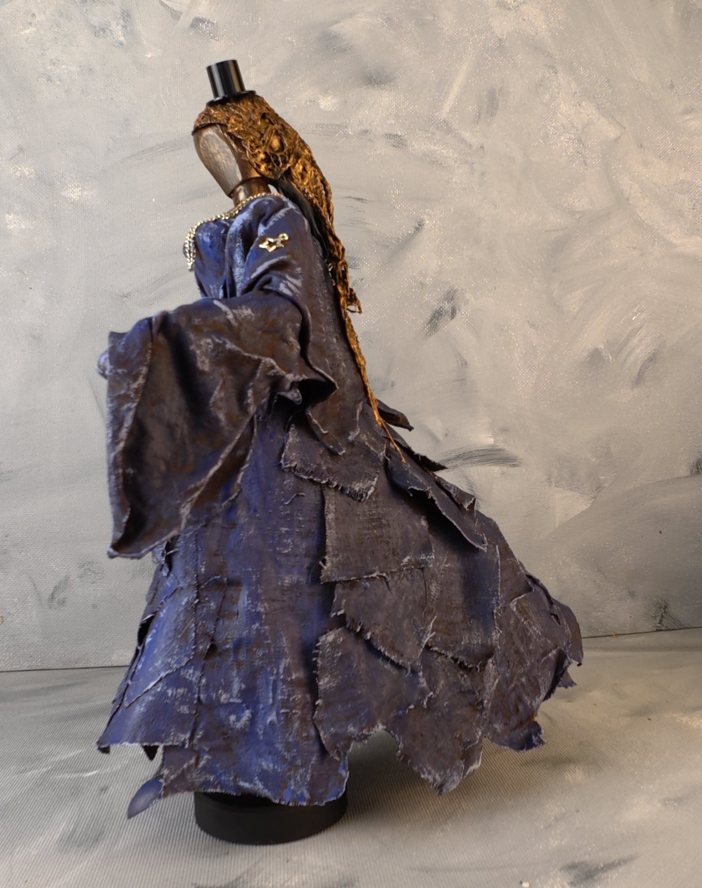 Steampunk Lady Purple Dress
