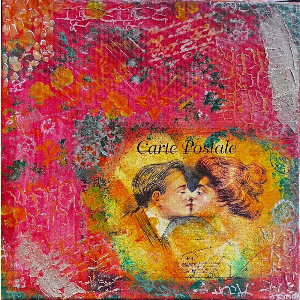 Create a Mixed Media Canvas