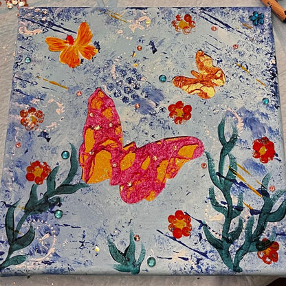 Create a Mixed Media Canvas