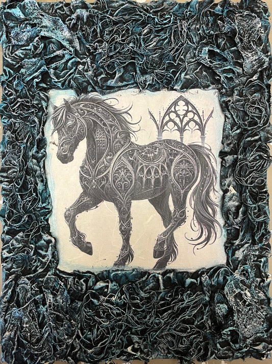 Canvas: Horse picture