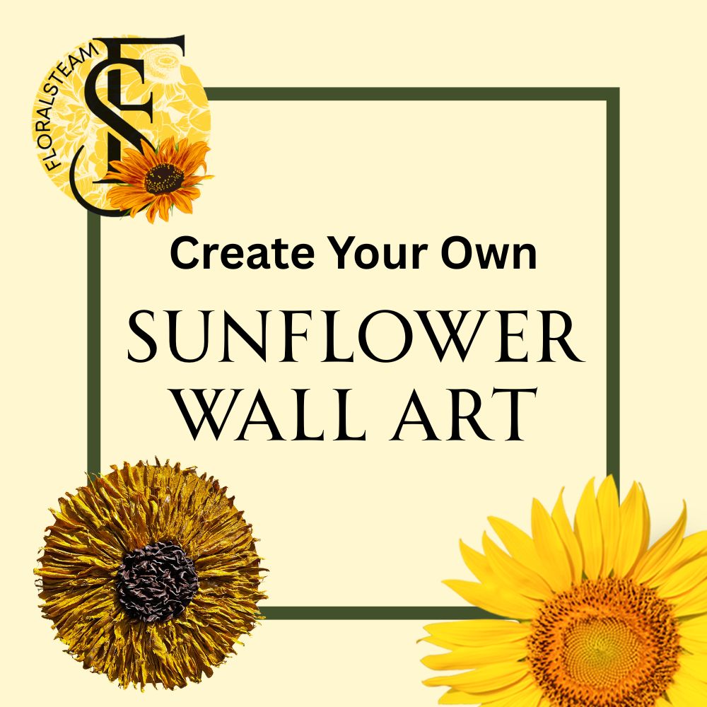 Sunflower Wall Art workshop