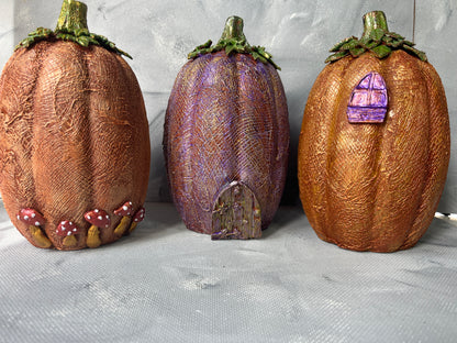 Fun ceramic pumpkins