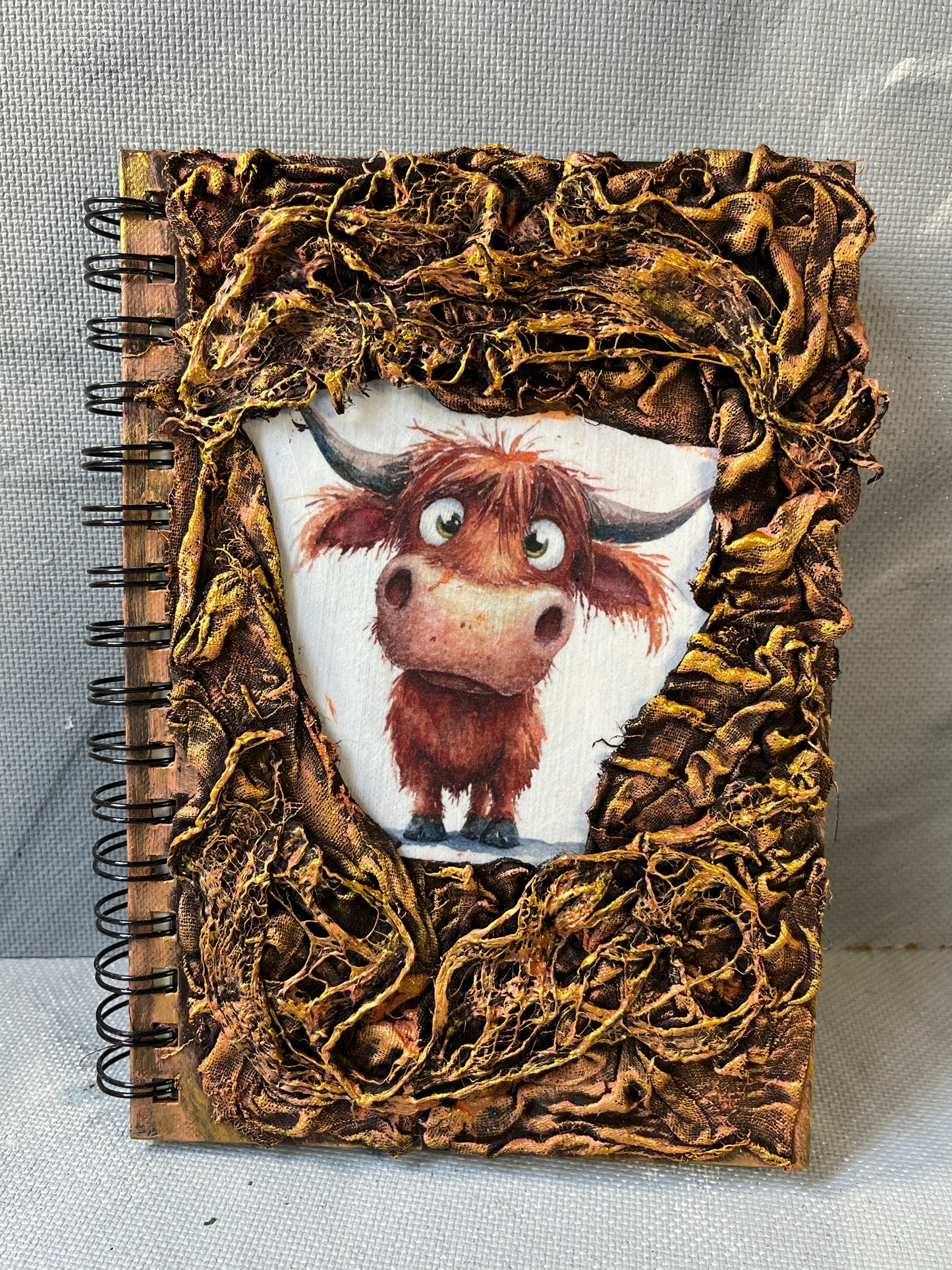 A5 journal: Funny Cow