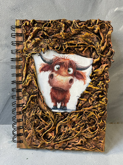 A5 journal: Funny Cow