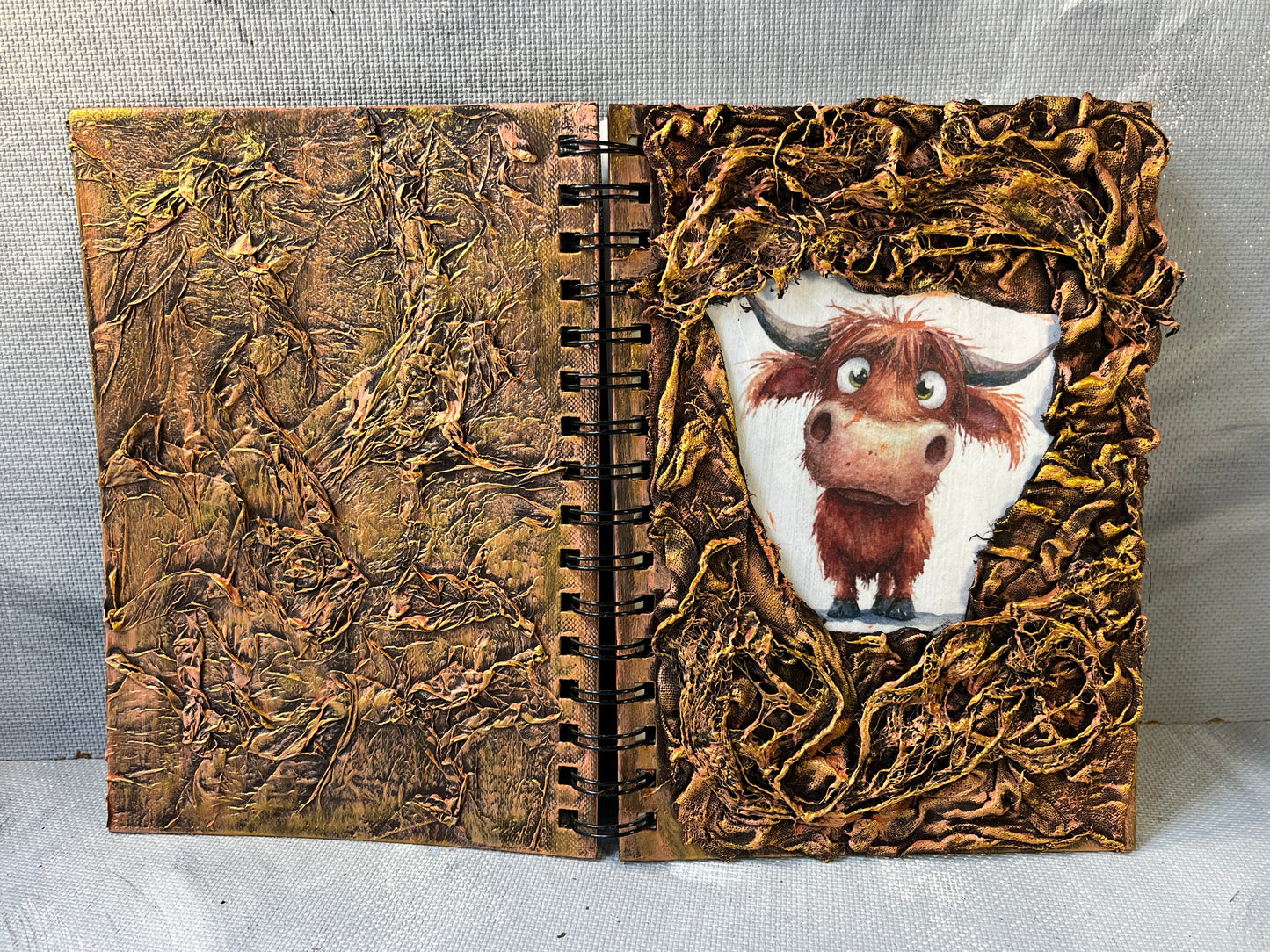 A5 journal: Funny Cow
