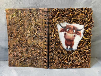 A5 journal: Funny Cow