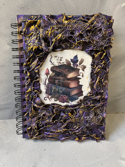 A5 journal: Stack of Books