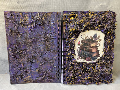 A5 journal: Stack of Books