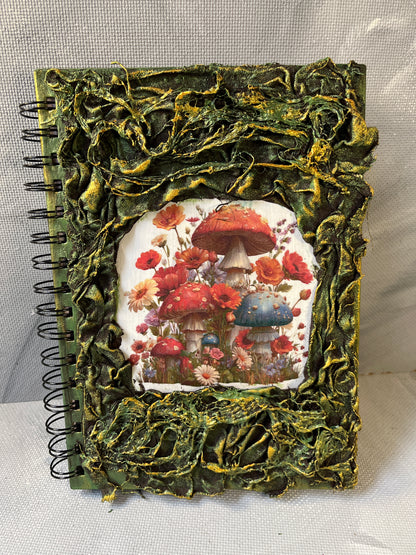A5 journal: Toadstools