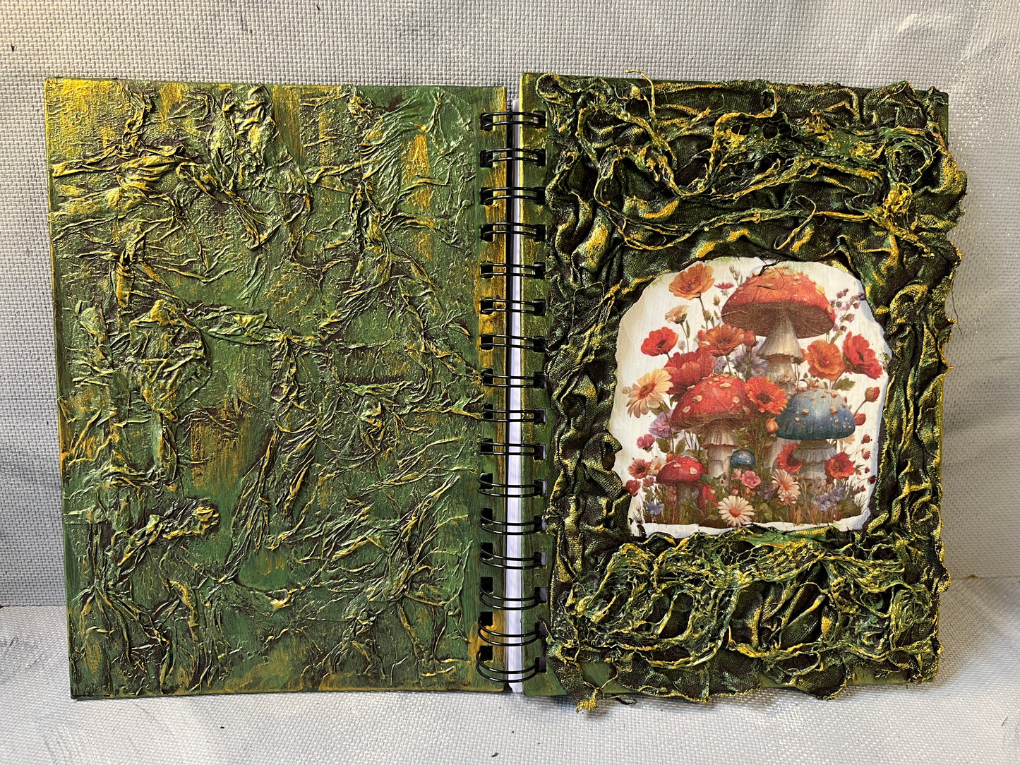 A5 journal: Toadstools