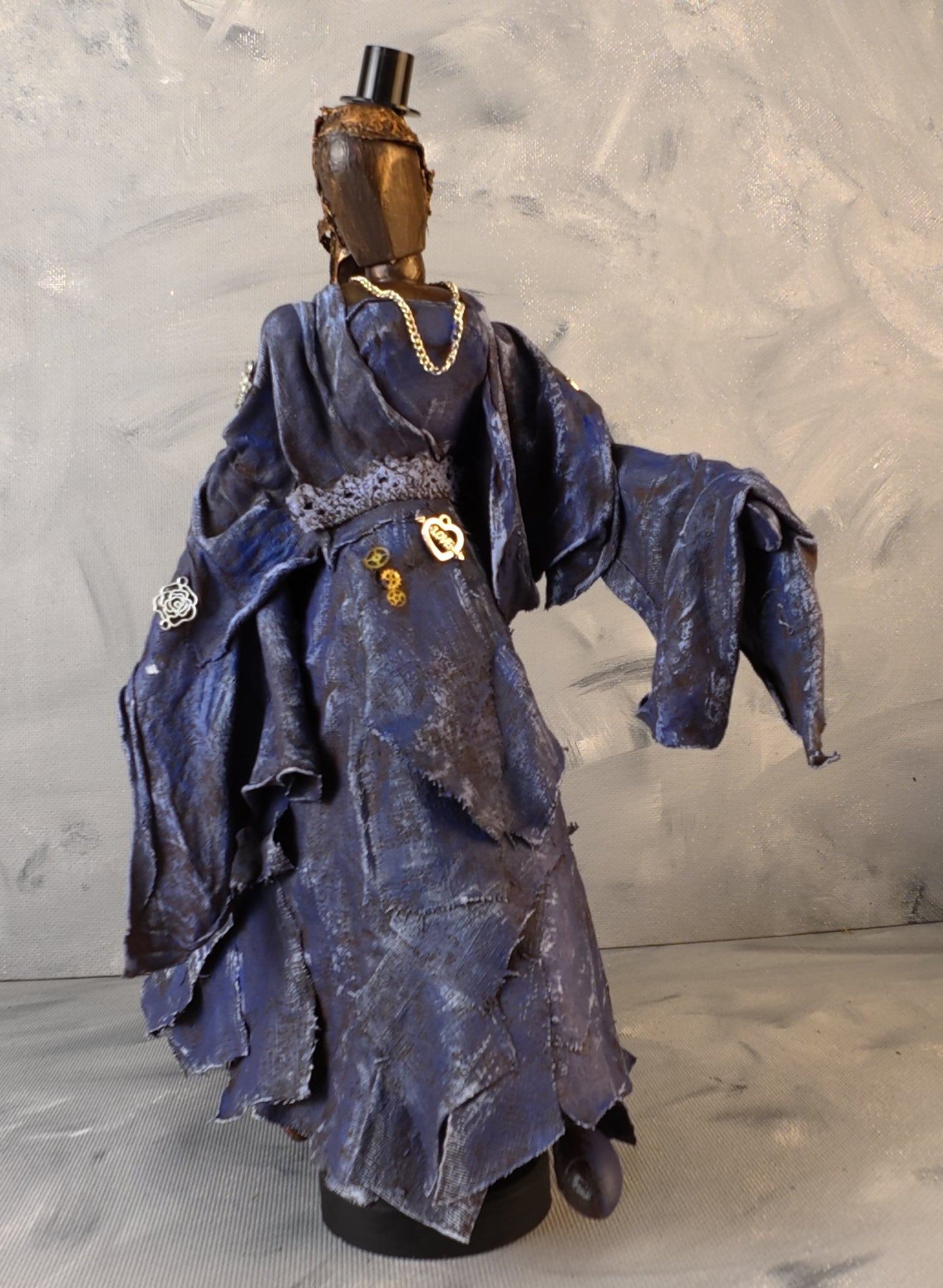 Steampunk Lady Purple Dress