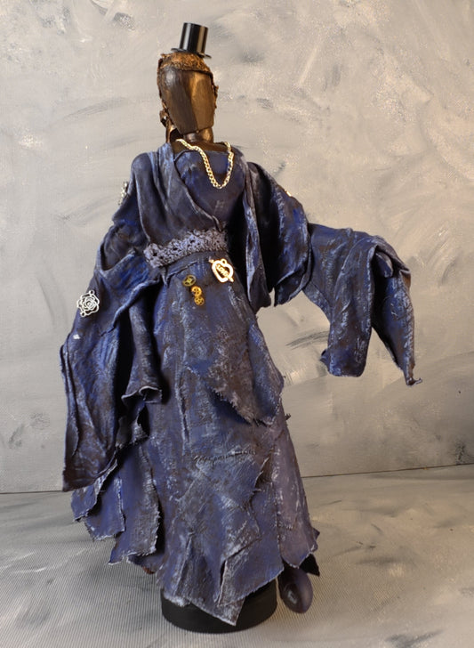 Steampunk Lady Purple Dress