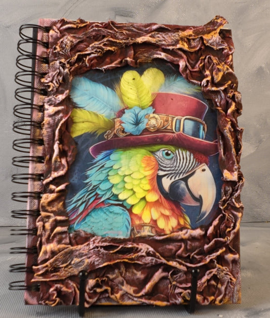 A5 journal: Parrot