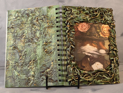 A5 journal: Steampunk Fox