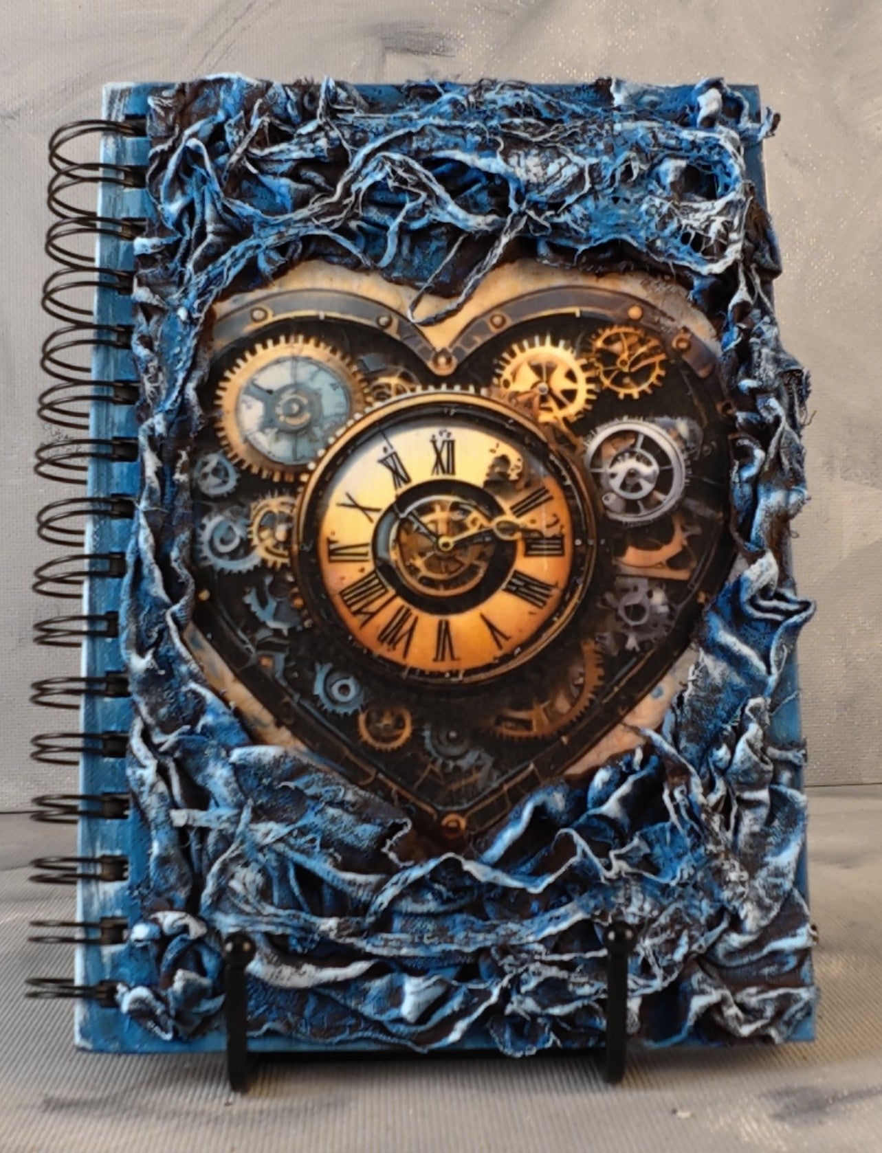 A5 journal: Steampunk Heart