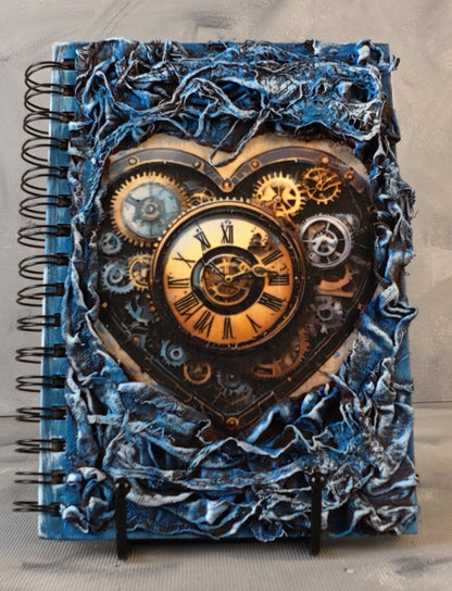 A5 journal: Steampunk Heart