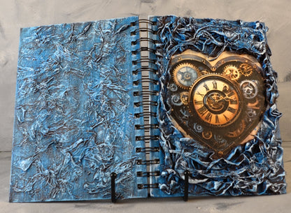 A5 journal: Steampunk Heart