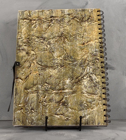 A4 journal: Puppy Dog with Teddy bear.