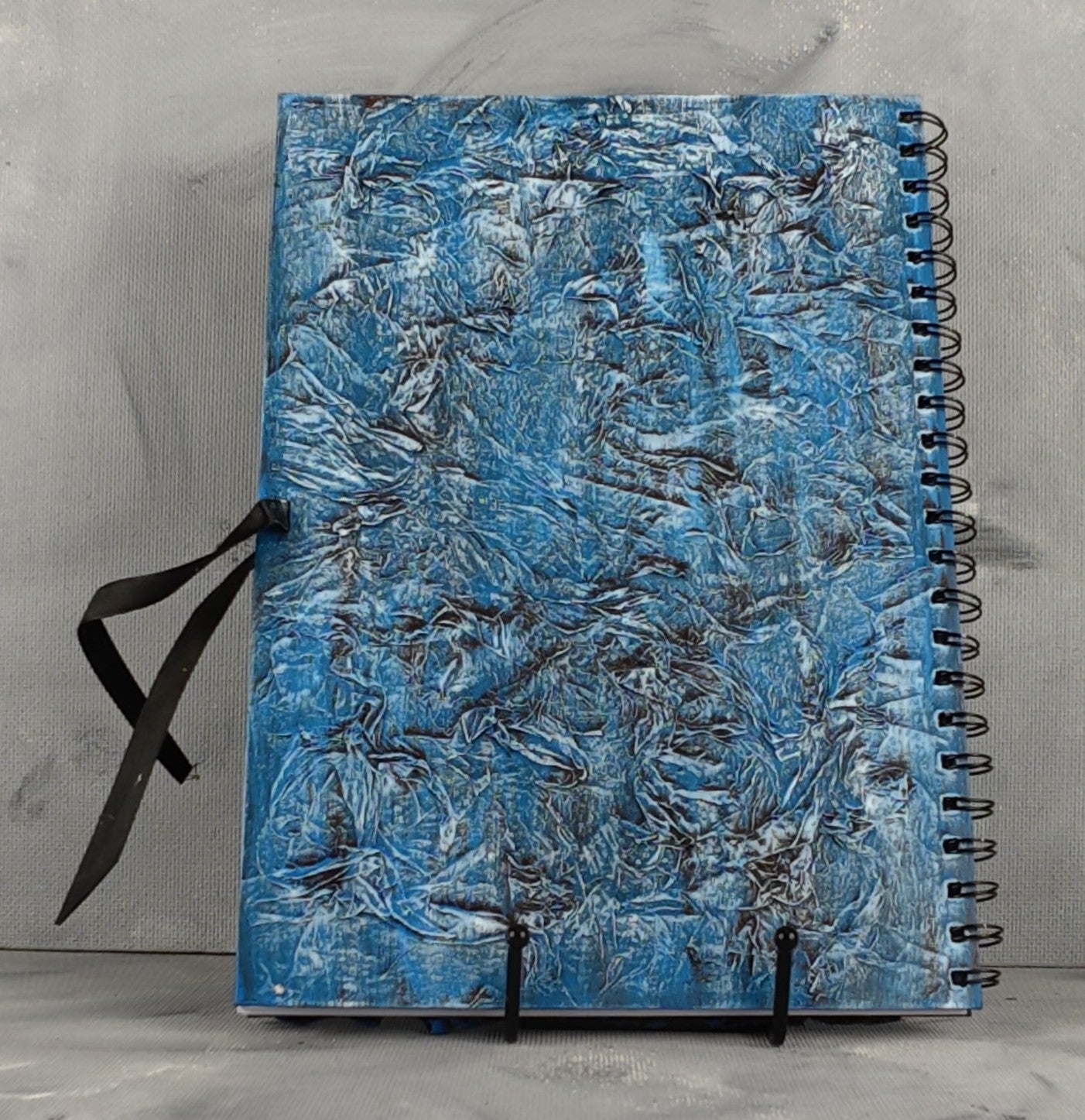 A4 journal: snow Queen on a black horse