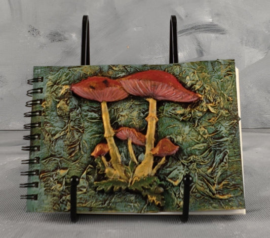 A6 journal: Cluster of Mushrooms