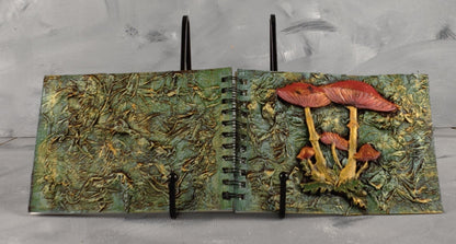 A6 journal: Cluster of Mushrooms