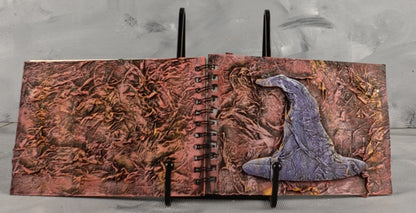 A6 journal: Purple Witches hat